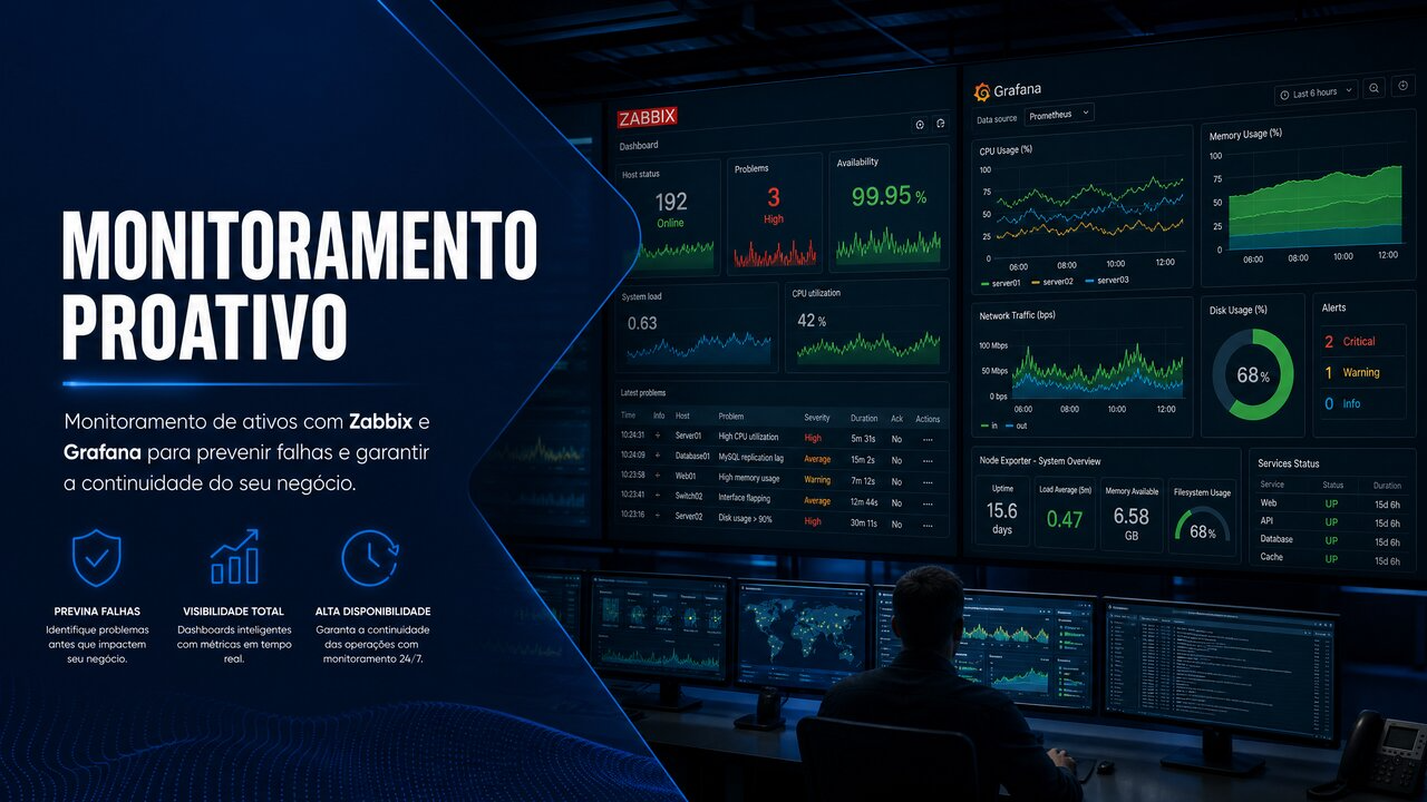 Manutenção preventiva de servidores